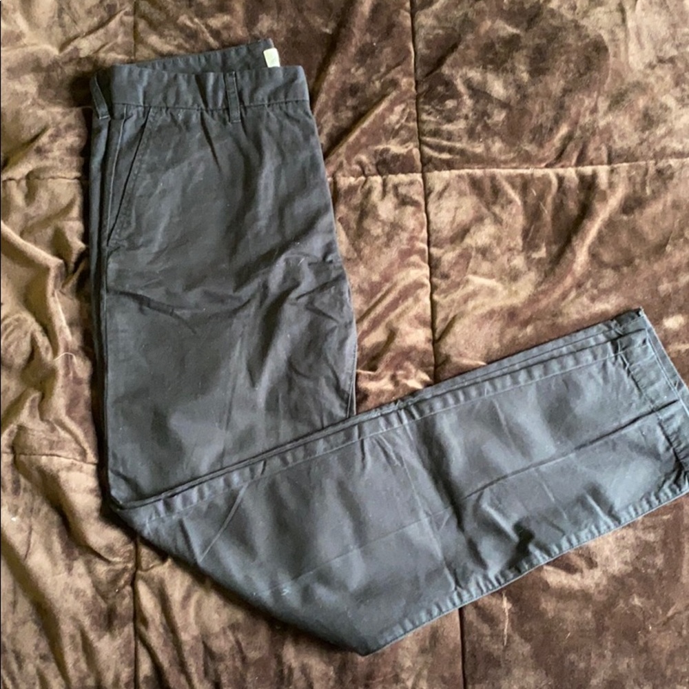 Slim fit black chinos